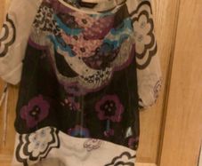 Miss selfridge chiffon top