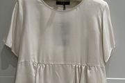 Luxury brand Maxmara weekend  Maxmara silk top in a pale beige/taupe brand new