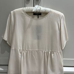 Luxury brand Maxmara weekend  Maxmara silk top in a pale beige/taupe brand new