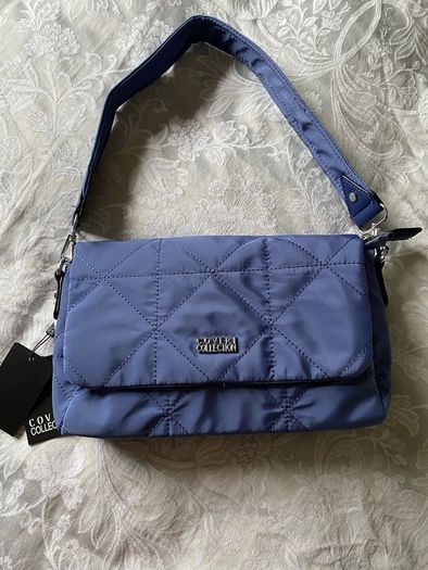 Blue crossbody bag