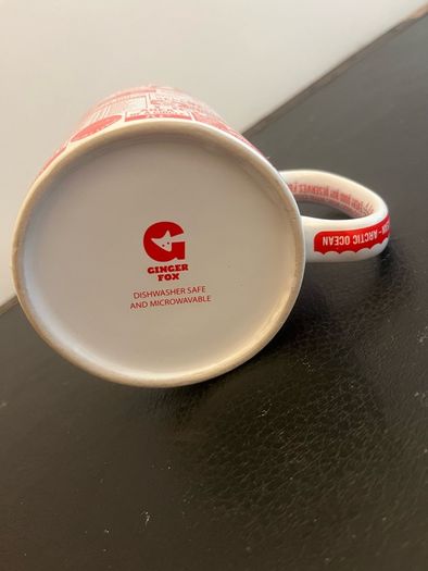 Ginger Fox Trivia Facts Large Mug