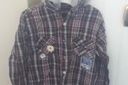 Dunnes shirt with detachable hoodie