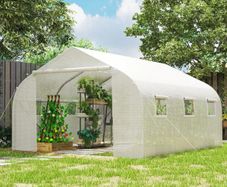 Walk-In Polytunnel Greenhouse 4.5 x 3m
