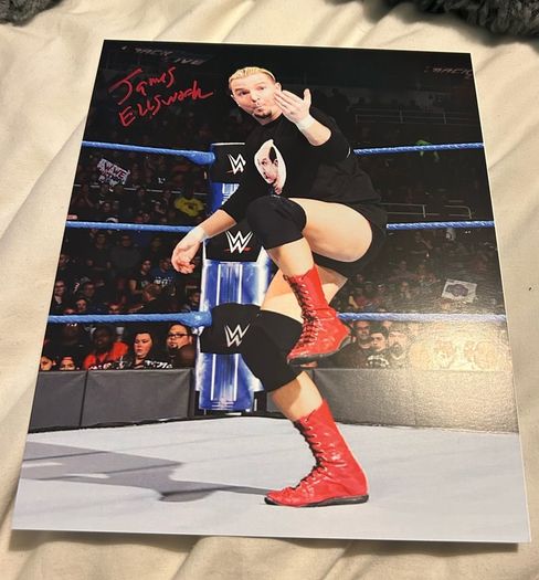 Wrestling autographs