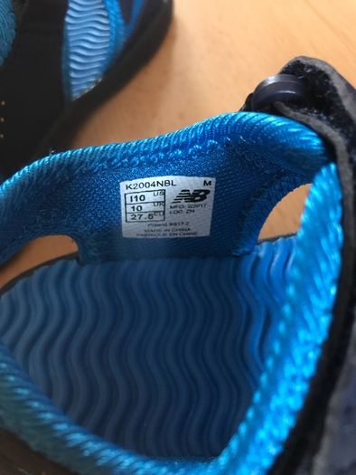 New Balance kids sandals, size 10