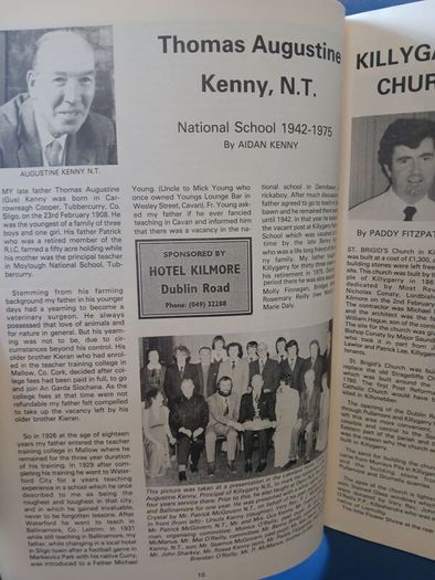 Killygarry School, Cavan local history