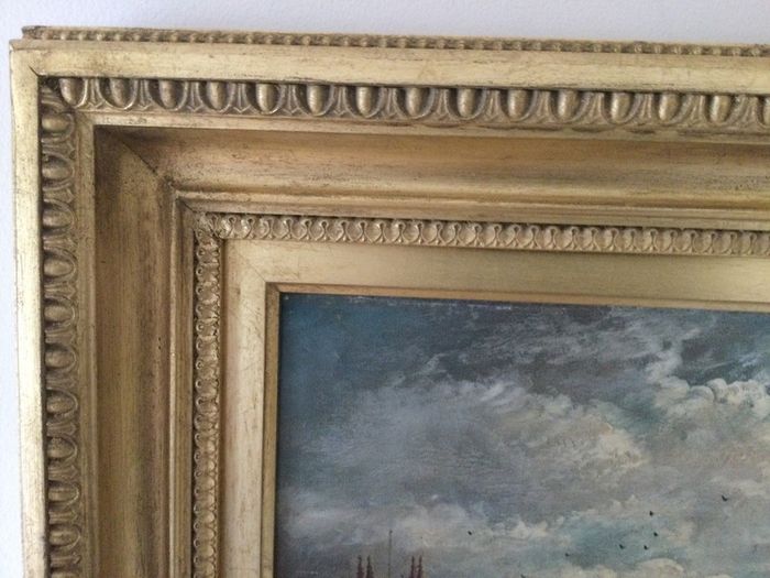 Art- Original Oil on Canvas 19th Cent.