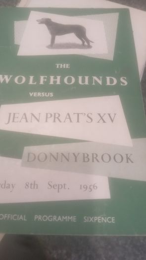 Rare Irish Rugby Programmes