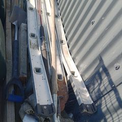 Aluminium folding ladder