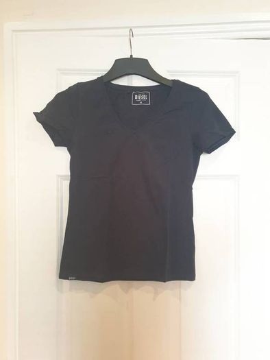 Diesel navy cotton t-shirt size M Never used