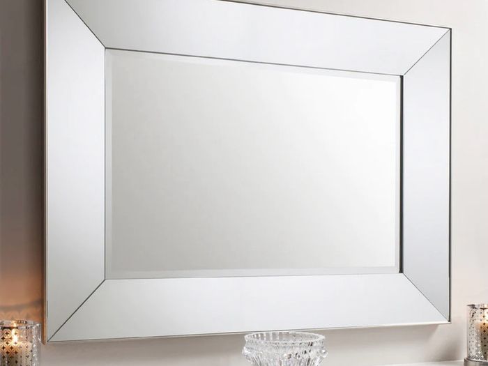 Vasto Mirror Silver Rectangular 1215mm x 910mm