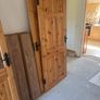 Pine doors with glass Image 2