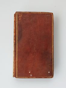 Antique book  "Bibliotheque portative des ecrivains francois" (Portable Library of French Writers)  tome III.  second edition  year 1803