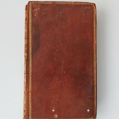 Antique book  "Bibliotheque portative des ecrivains francois" (Portable Library of French Writers)  tome III.  second edition  year 1803