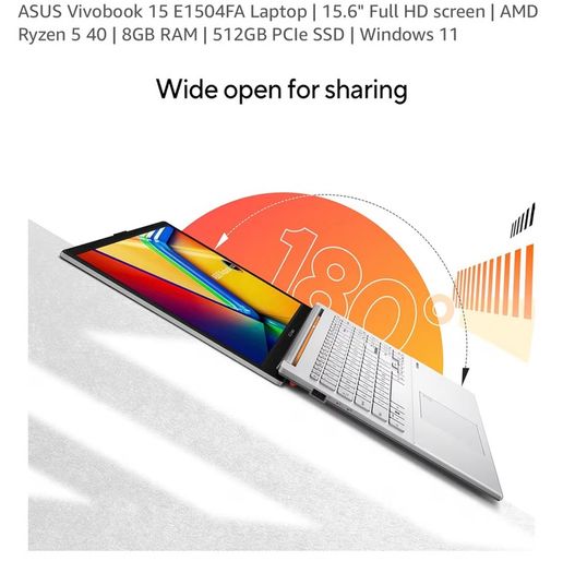 ASUS Vivobook 15 E1504FA Laptop brand new