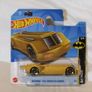 Hot Wheels Gold Batman Batmobile Animated Series Diecast Car Brand New Sealed Image 2