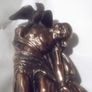 a bronze or metal the death of cuchulainn statue Image 6