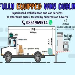 man with a Big Box Van Dublin