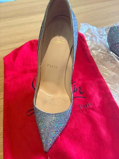 Louboutin So Kate Sparkle 120mm