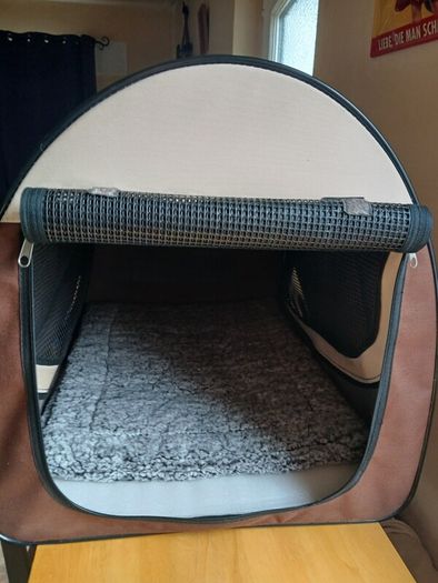 Folding Fabric Pet Crate/Transporter