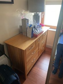 solid wood chest of drawers