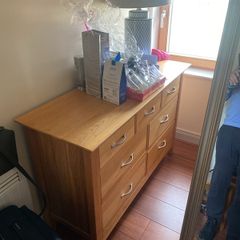 solid wood chest of drawers