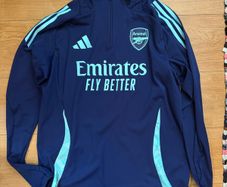 Arsenal Adidas 1/4 Zip - Men's Large