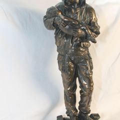 firefighter figurine