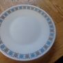 Vintage JAJ Pyrex Chelsea Dinner Plates x 3 for Sale Image 2