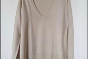 Dorothy Perkins Light V-neck Jumper,Light Beige s. 14/16