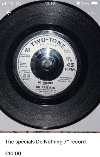 The Specials Do Nothing 7"