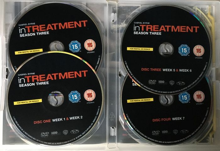 In Treatment - Season 1-3 (2008-2010) Gabriel Byrne [DVD TV Boxsets]