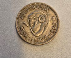 1960 Australian Shilling