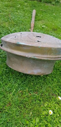 Copper bed warmer