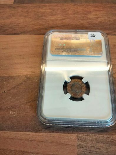 1868 Denmark 1/2 Srm Ngc Ms63bn