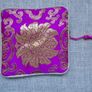 Silk purse, Coin purse, Jewellery storage. Image 4