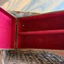 Vintage wine cases and Wicker basket Image 3