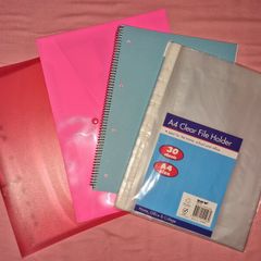 Stationery folder bundle for School/College