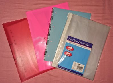 Stationery folder bundle for School/College