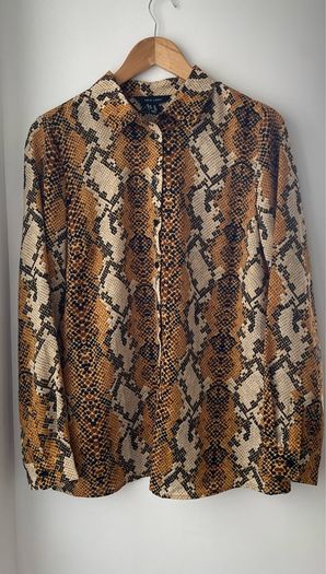 New Look print blouse size 14