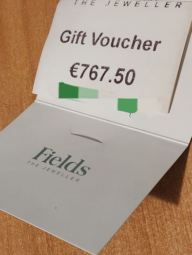 Fields Gift Card