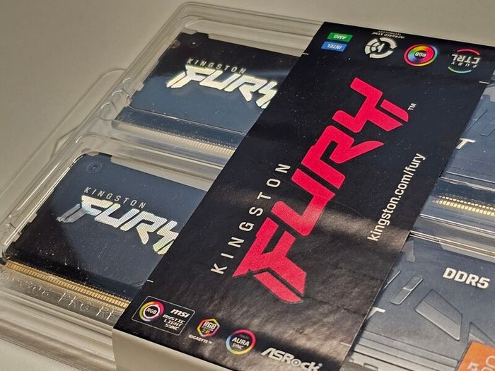 Kingston Fury Beast Black RGB 64GB 6000MT/s DDR5