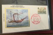 First Day Covers Benham Silk- Guernsey/ Jersey/ Isle of Man