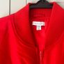 Topshop Red Bomber Jacket size M Image 2