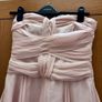 Savida champagne pale pink mini dress Image 3