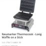 Commercial Stick Waffle maker Image 3