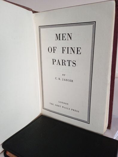 Men of Fine Parts by C. K. Jaeger (RB262)