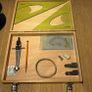 SG Education Wooden Box with Tape & SG Set Squares Image 2