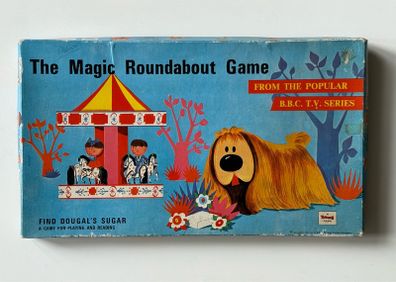 Vintage 1967 Tri-ang Magic Roundabout Game Boxed