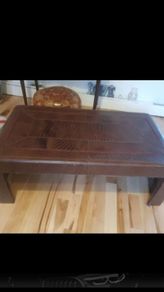 Karl springer style genuine crocodile waterfall table usa 70s